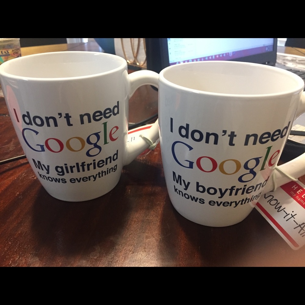 His and her mugs